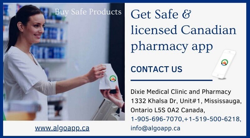 Safe and licensed Canadian pharmacy app for your medication