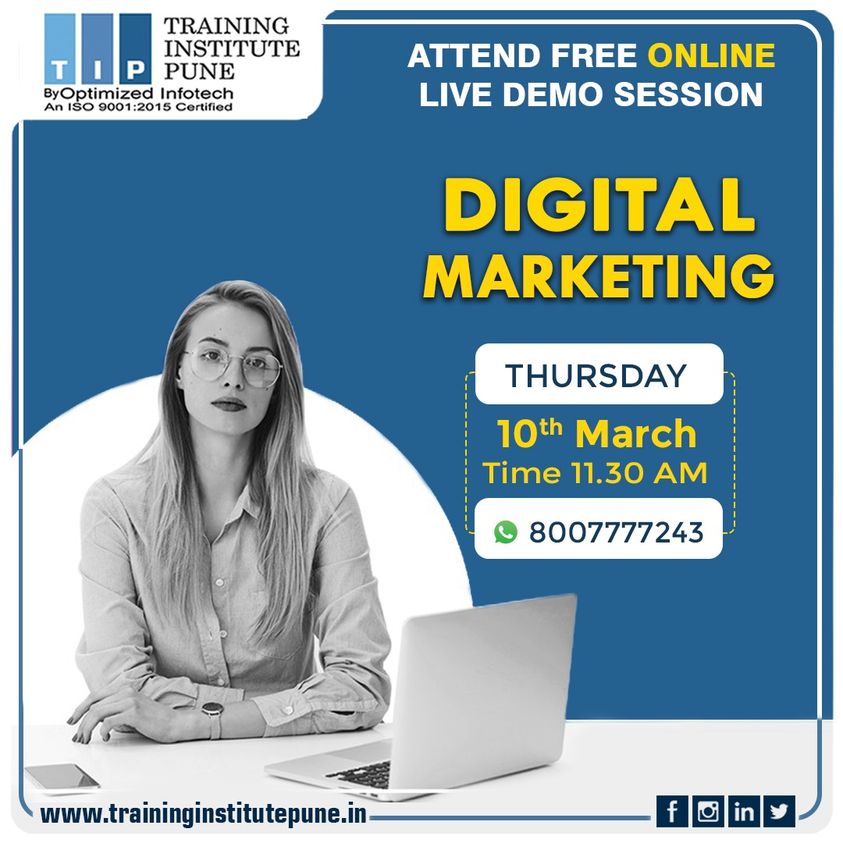 Free Online Digital Marketing Demo Session by Training Institute Pune