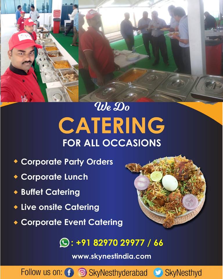 Outdoor Catering Services In Gachibowli Hyderabad