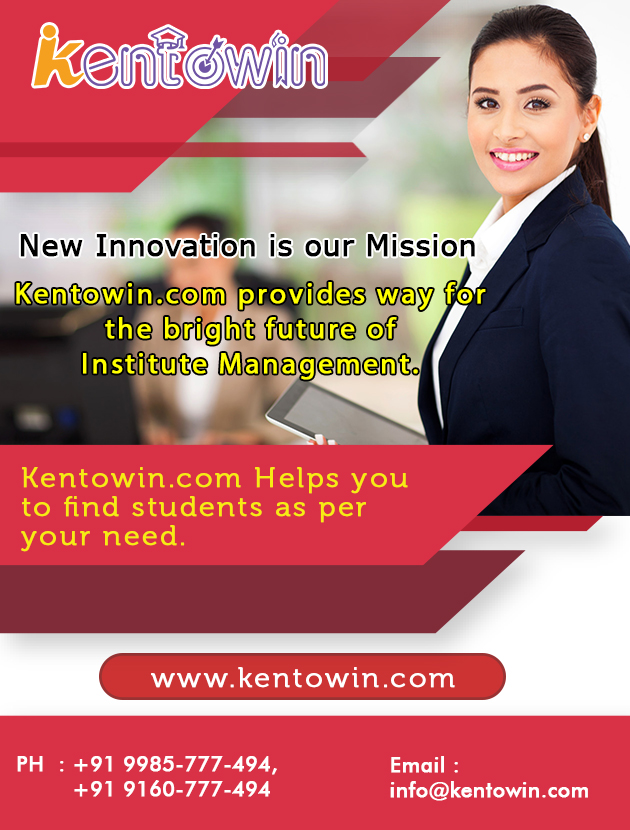 Best Management Application for all Institutes in India Kentowin
