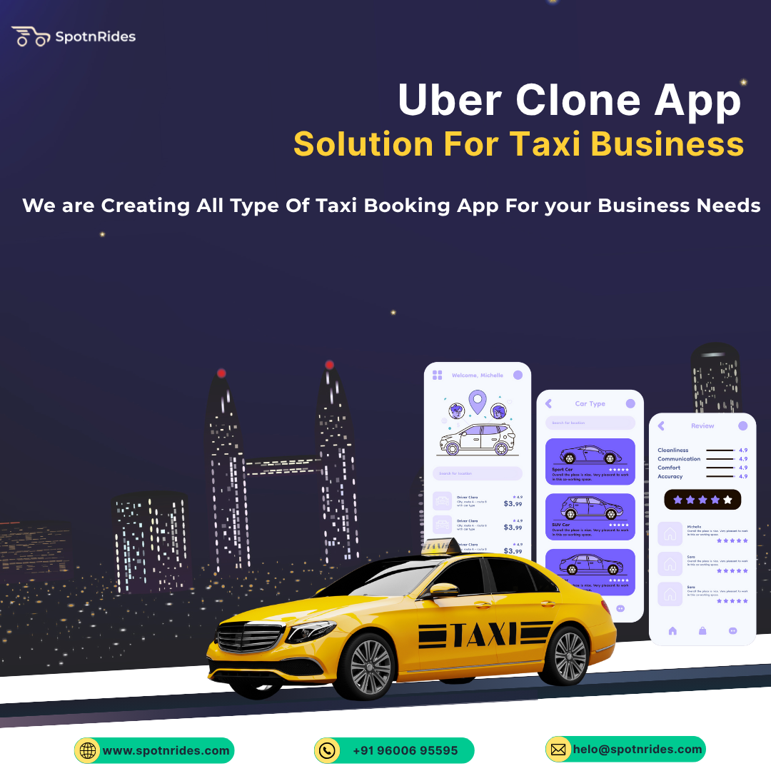 Uber Clone App Development – Next-Gen Ride-Hailing Solution