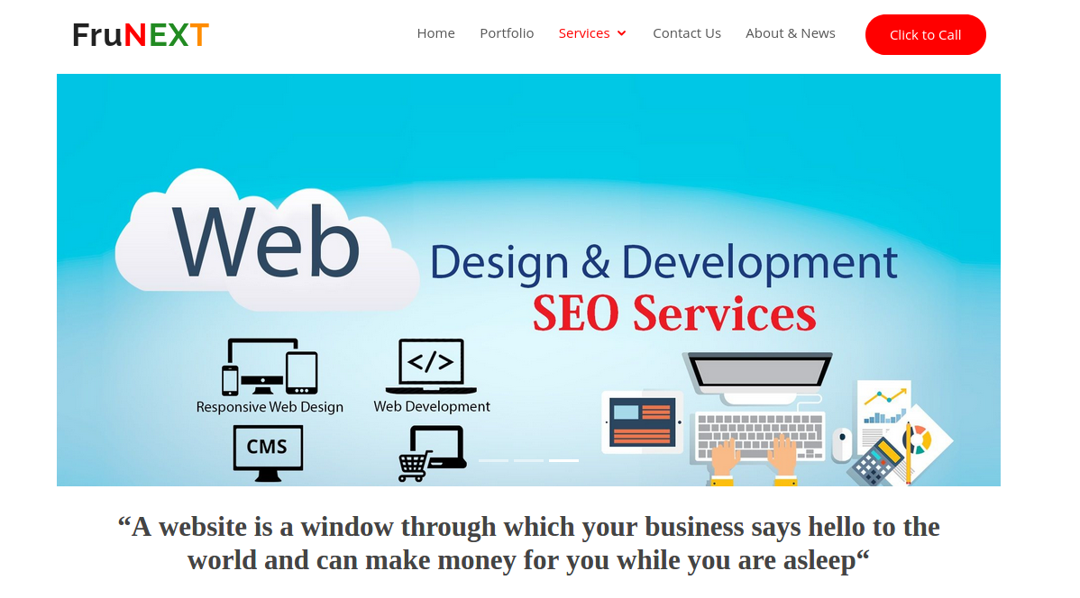 Top Web Design in Bangalore – SEO Freelancer Bangalore – FruNex