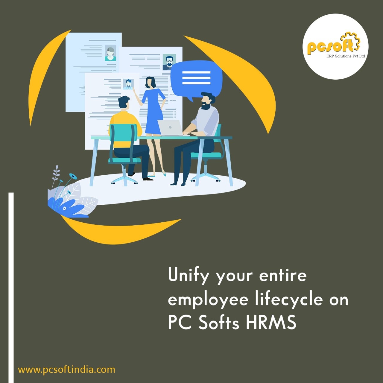 Human resource management software - Pcsoft