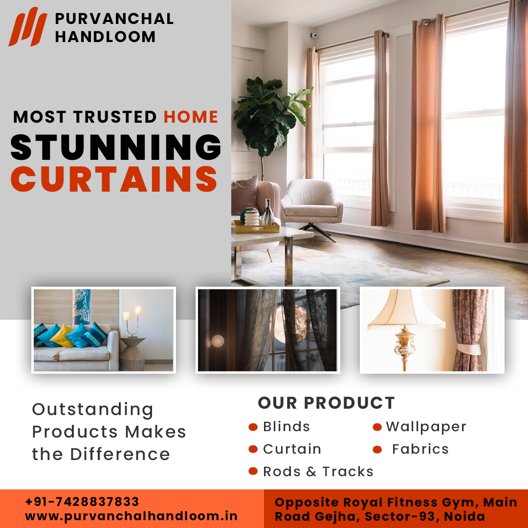 Purvanchal Handloom | Curtain Shop in Noida