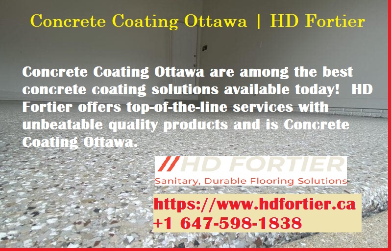 Concrete Coating Ottawa | HD Fortier