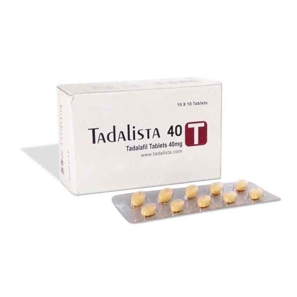 Tadalista 40 Best ED Tablet | Dosage | Side Effects