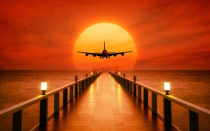 FlyOne Airlines Paris Airport Terminal