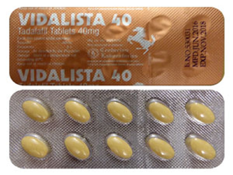Buy Cialis VIDALISTA 40, 60 MG Tablet in USA, it Relaxes Muscles