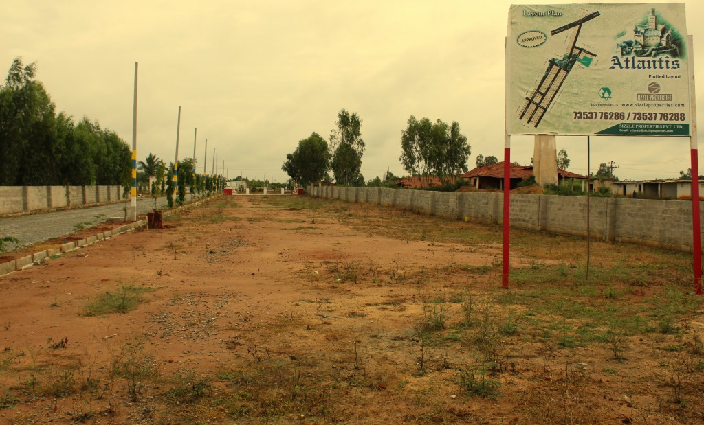 Villa plots for sale near Malur Taluk