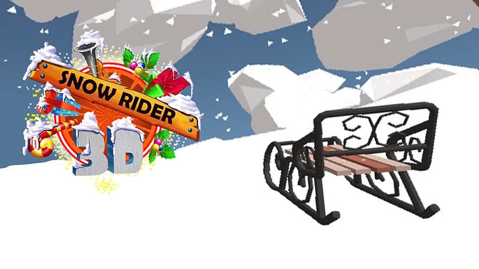 Snow Rider 3D: Game to help reduce stress and improve concentration