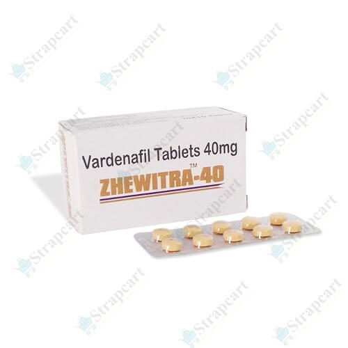 Zhewitra 40mg : Reviews, Side effects, Price - Strapcart