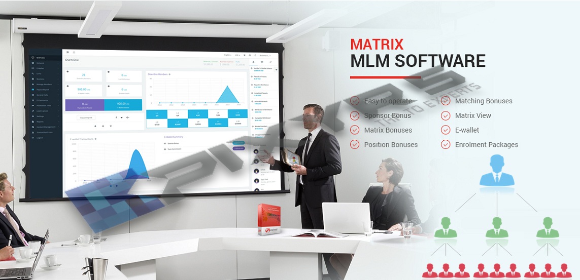 Our Highly Customizable Matrix MLM Software Plan