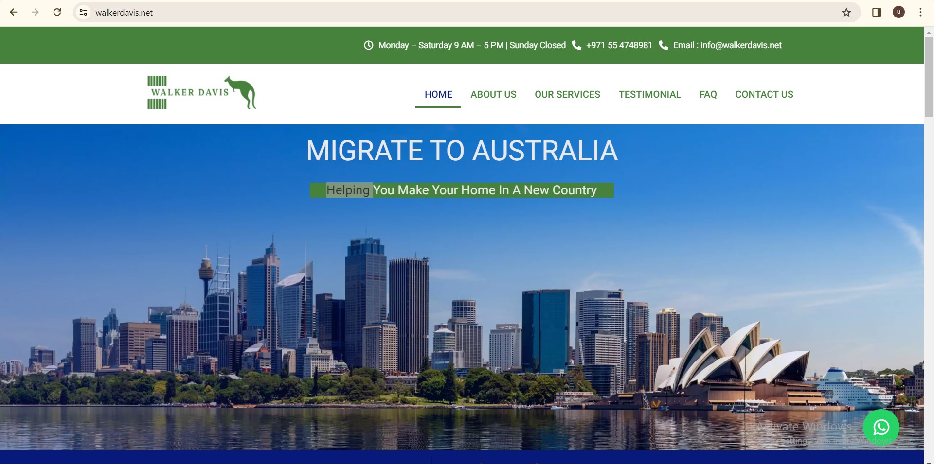 ???? Walker Davis Consultants: Your Pathway to Skilled Migration in Australia ????