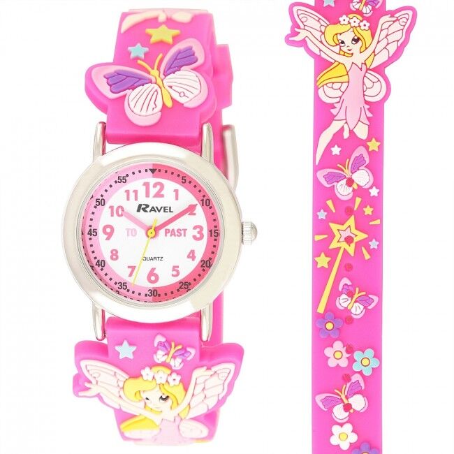 Ravel Girls 3D Fairy Time Teacher Watch R1513.76
