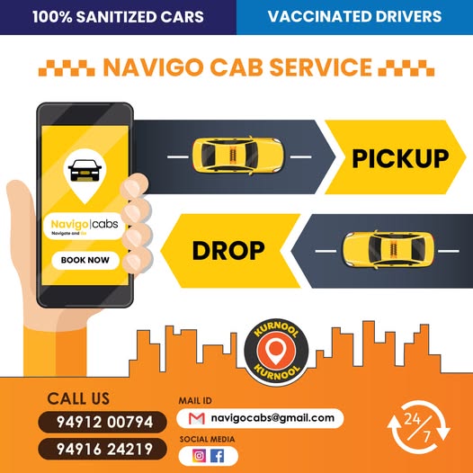 Quick cab services || taxi rental service || Convenient taxi services || Efficient taxi services || 24/7 taxi services in Kurnool