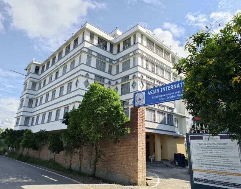 Asian International University offers an MBA in Manipur