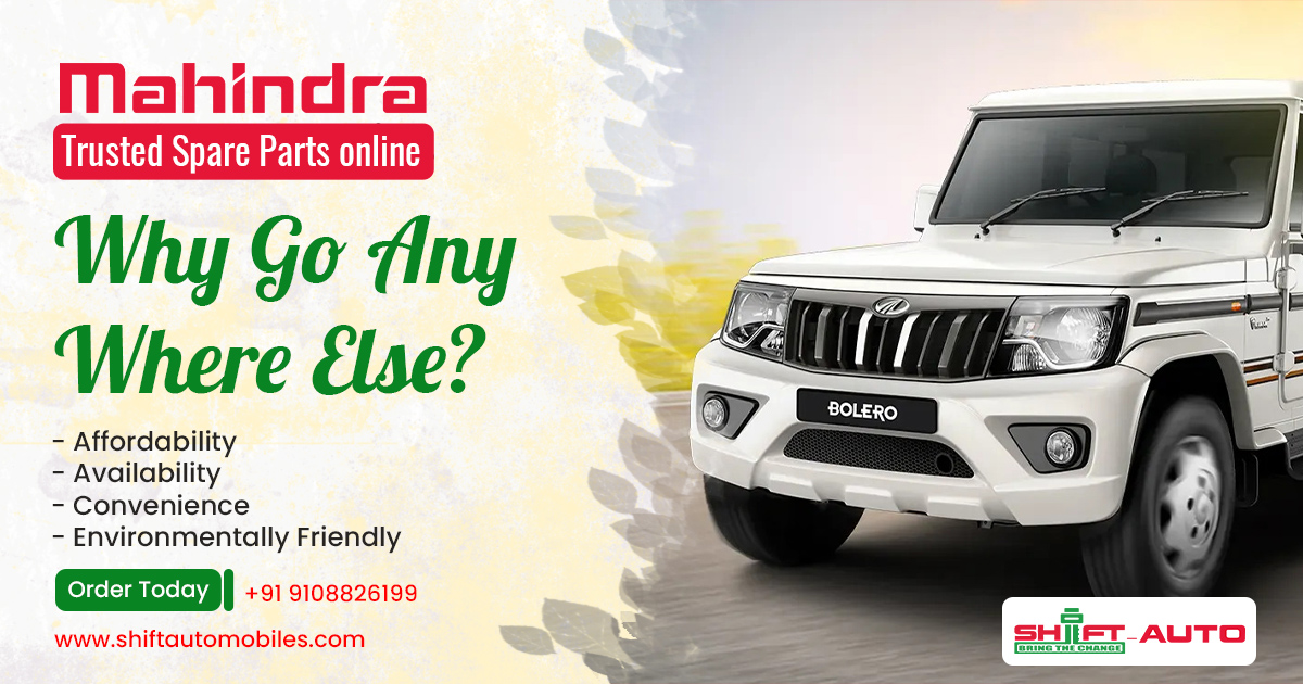 Mahindra Spare Parts Online | Shiftautomobiles