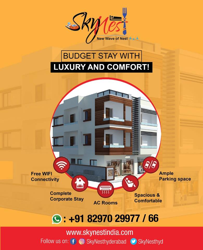 Luxury Service Apartment in Hyderabad | Skynest Service Apartments