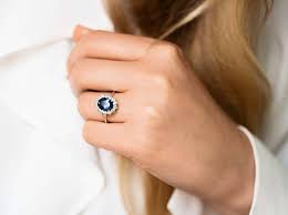 Lab Created Morganite Ring For Sale