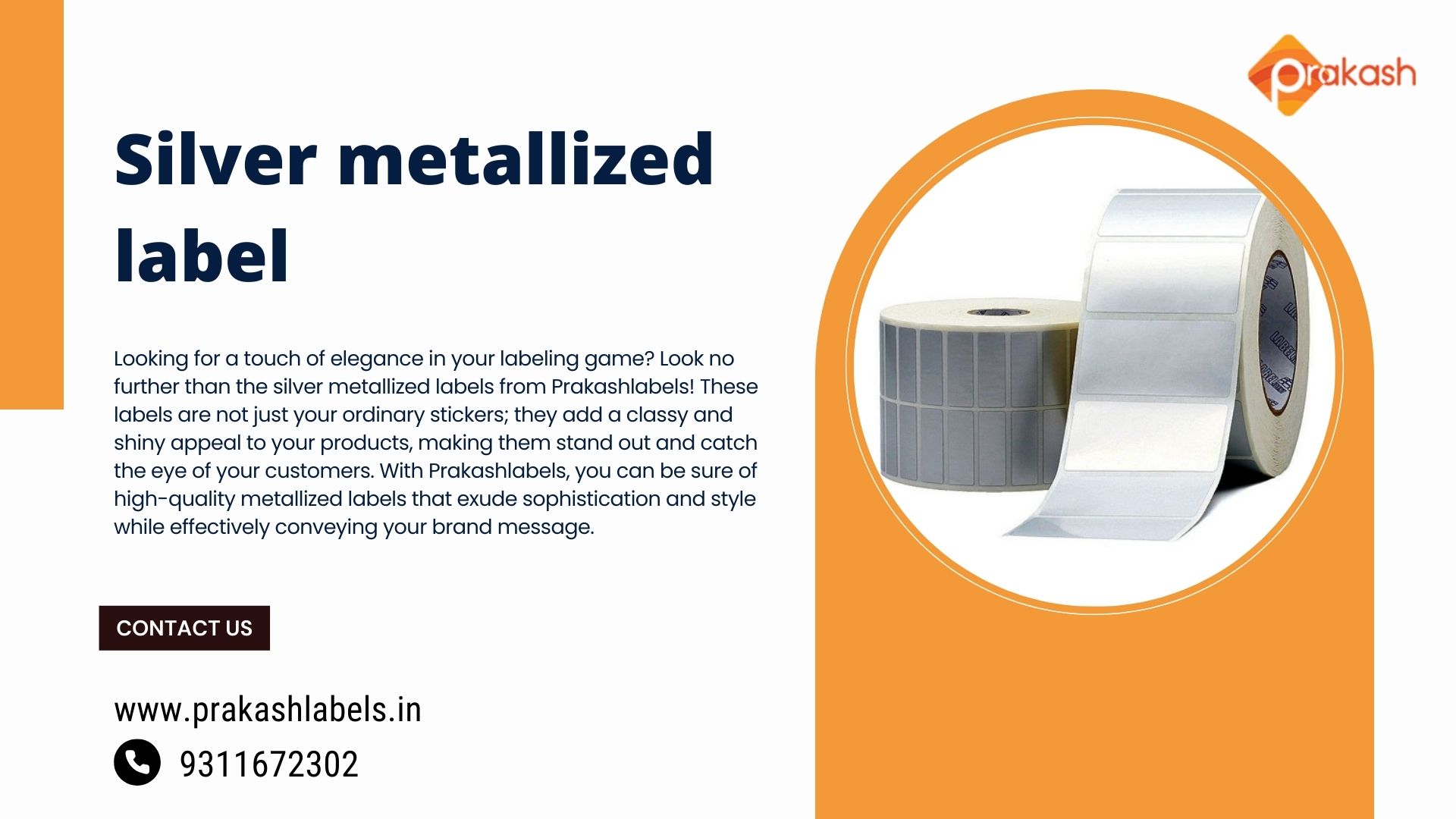 The Elegance of Silver: Exploring Metallized Labels