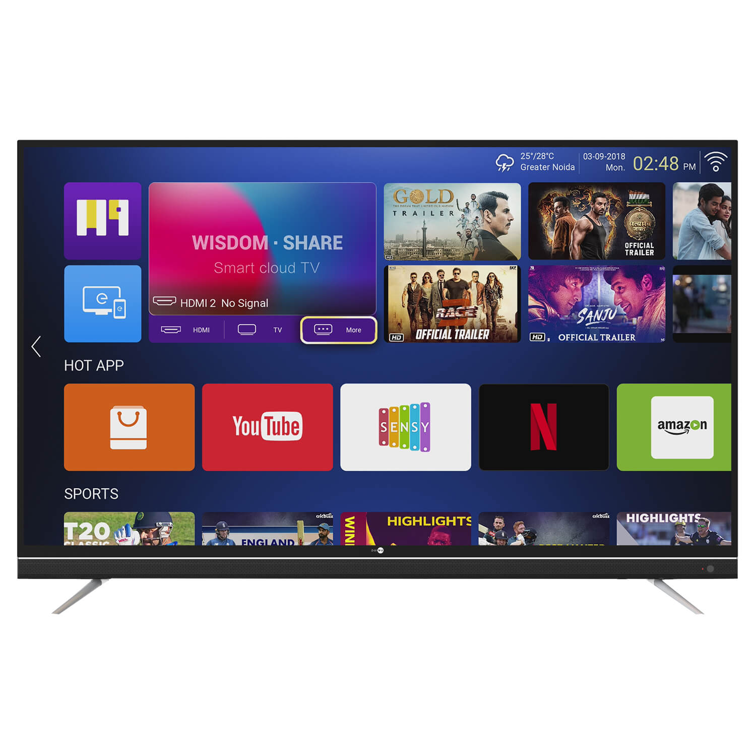 Daiwa 49 inch 4K UHD Quantum Luminit Smart LED TV Online