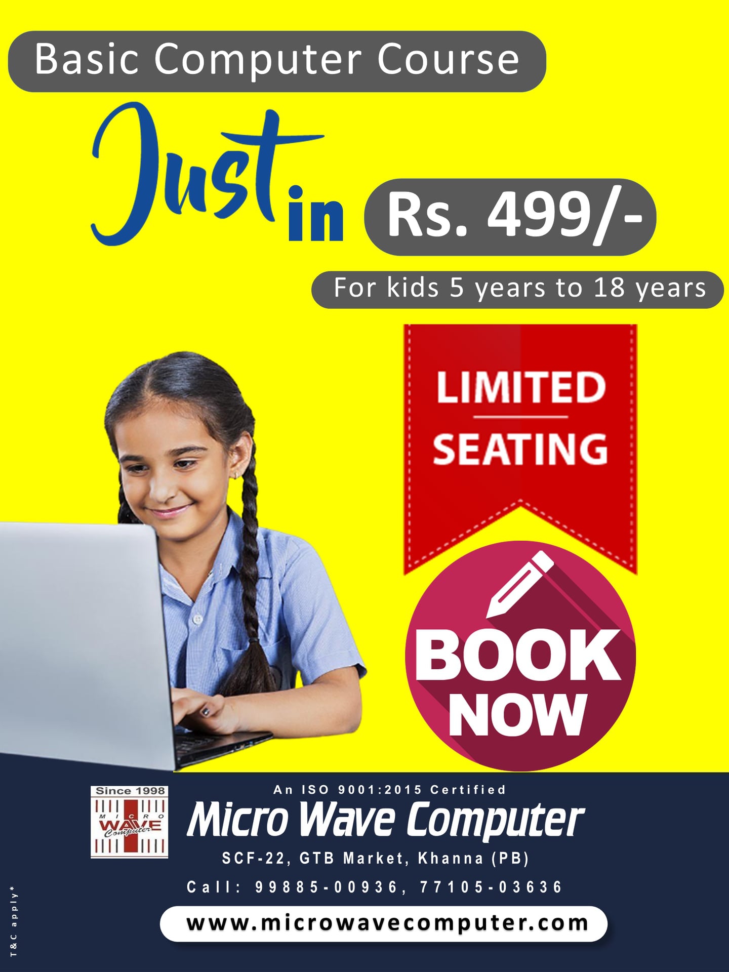 Join Online Basic Computer Course in Khanna