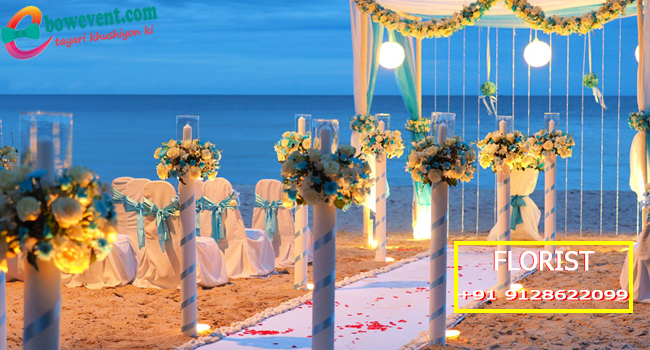 Wedding Florist designer in Patna - Flower decorators in Patna with bowevent.