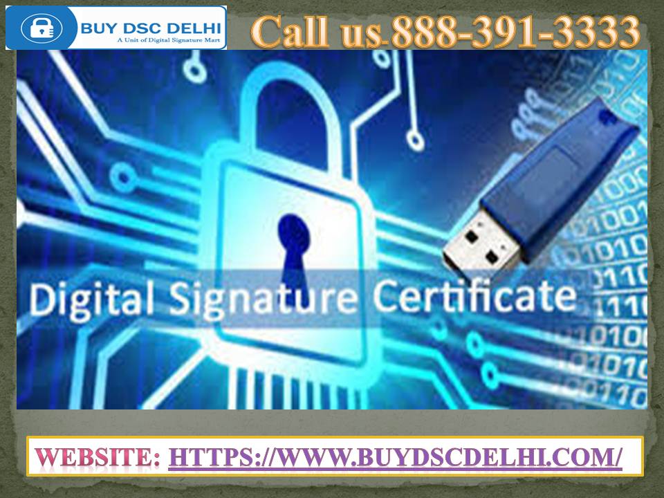 Digital Signature Certificate Agency in Delhi