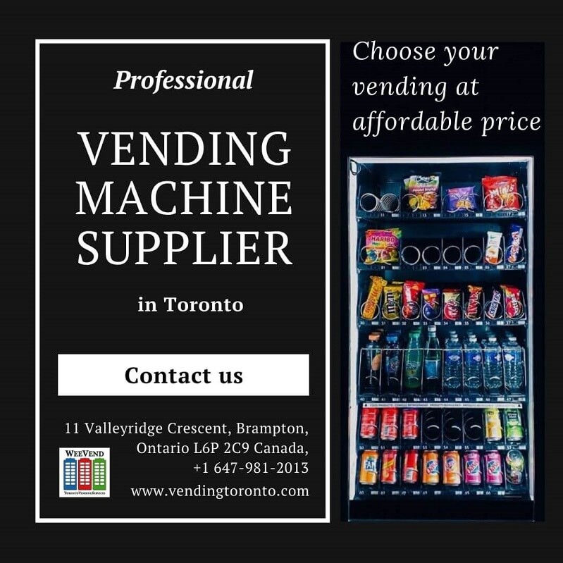 Looking for reliable vending machine suppliers in Toronto?
