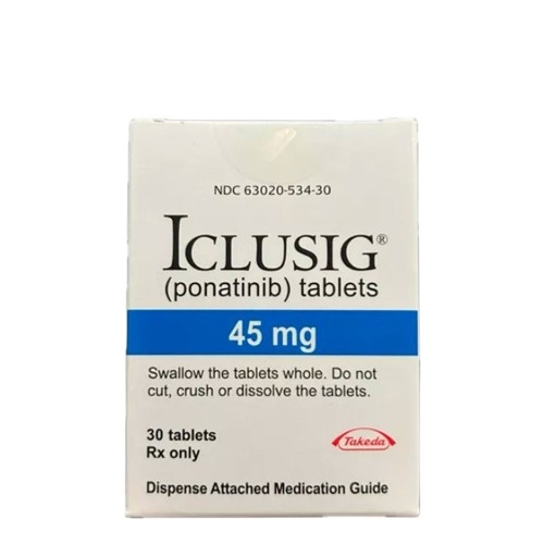Purchase Iclusig 45mg Tablet to support Blood Cancer Therapy