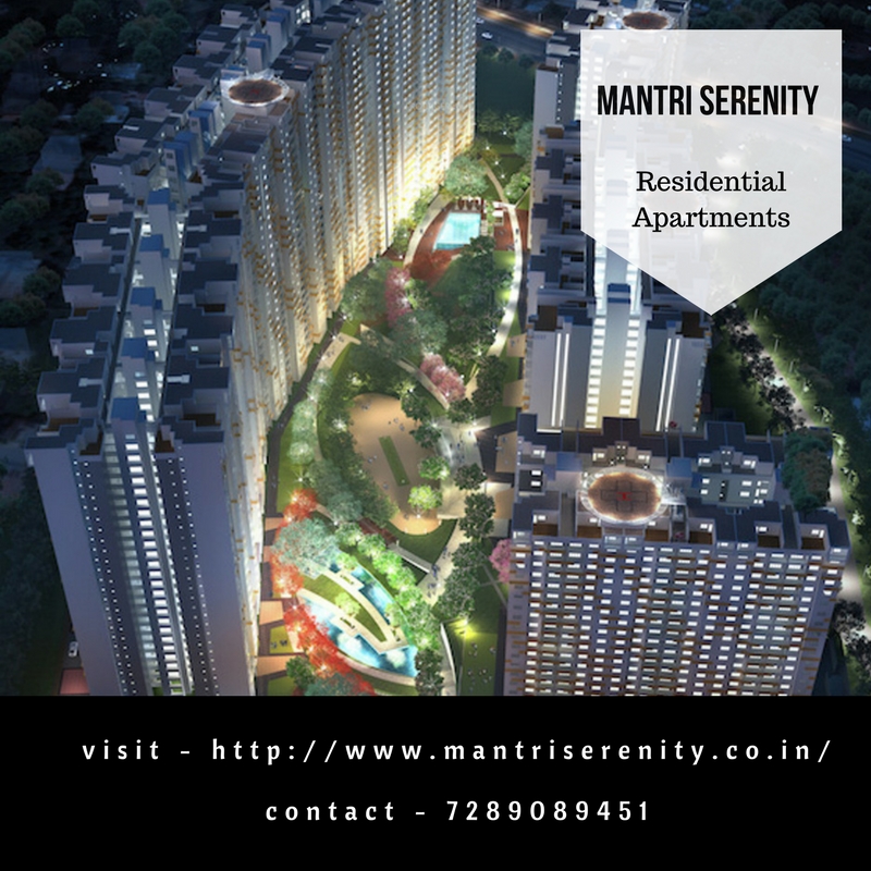 Mantri Serenity New Residential Projects in Bangalore