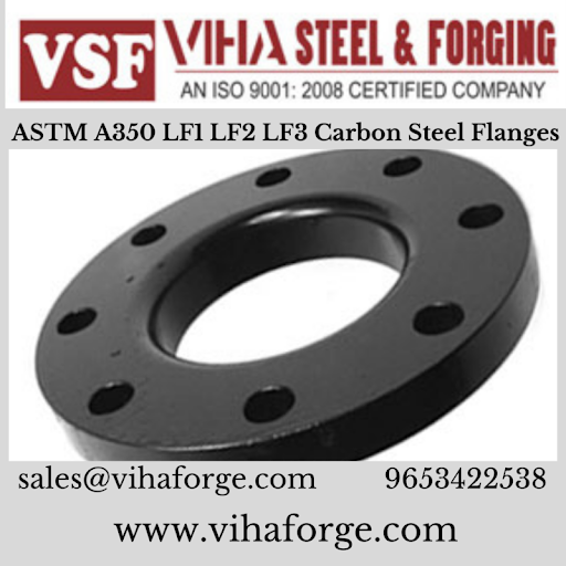 ASTM A350 LF1 LF2 LF3 Carbon Steel Flanges Manufacturers
