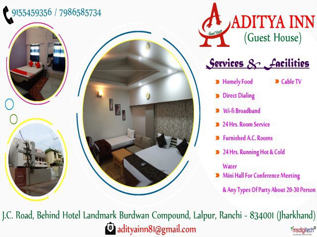 Hotel with Safety & security in Ranchi