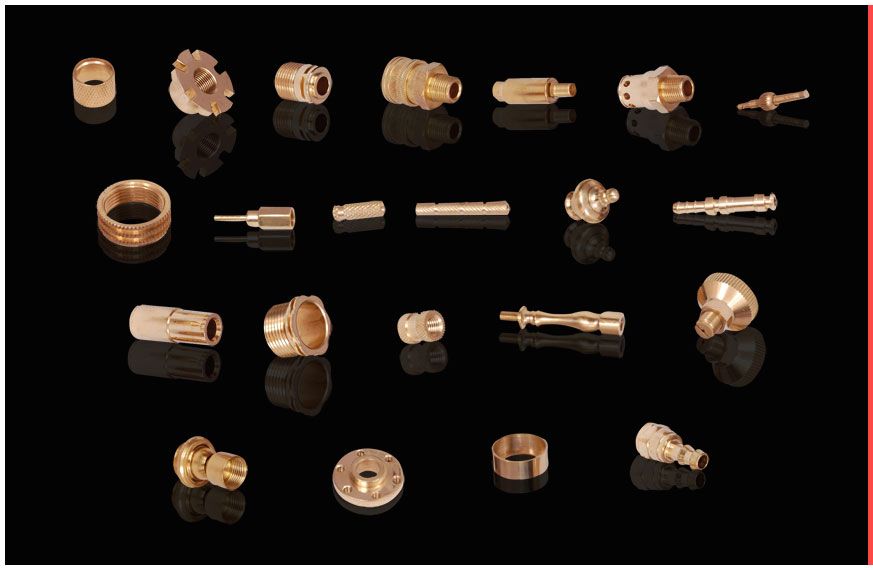 Brass Precision Turned Parts – Brass Precision, Precision Brass Parts, Brass Fittings from Jamnagar