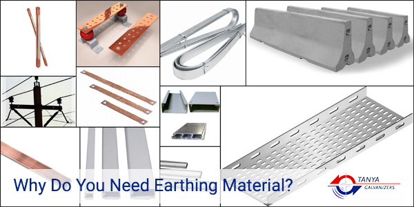 High-Quality Earthing Materials for Electrical Safety | Tanya Galvanizers