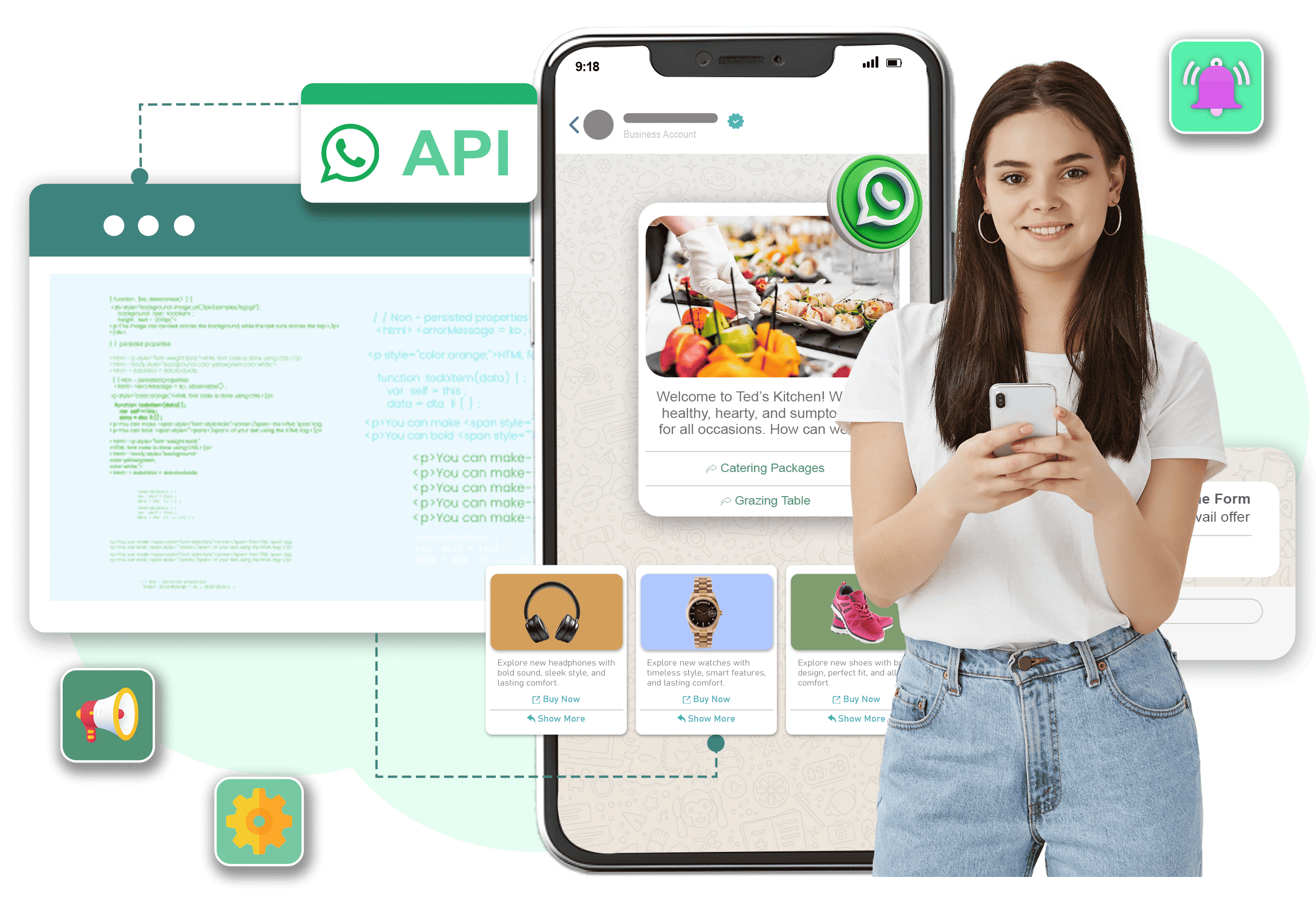 Affordable WhatsApp Business API Services by Shree Tripada