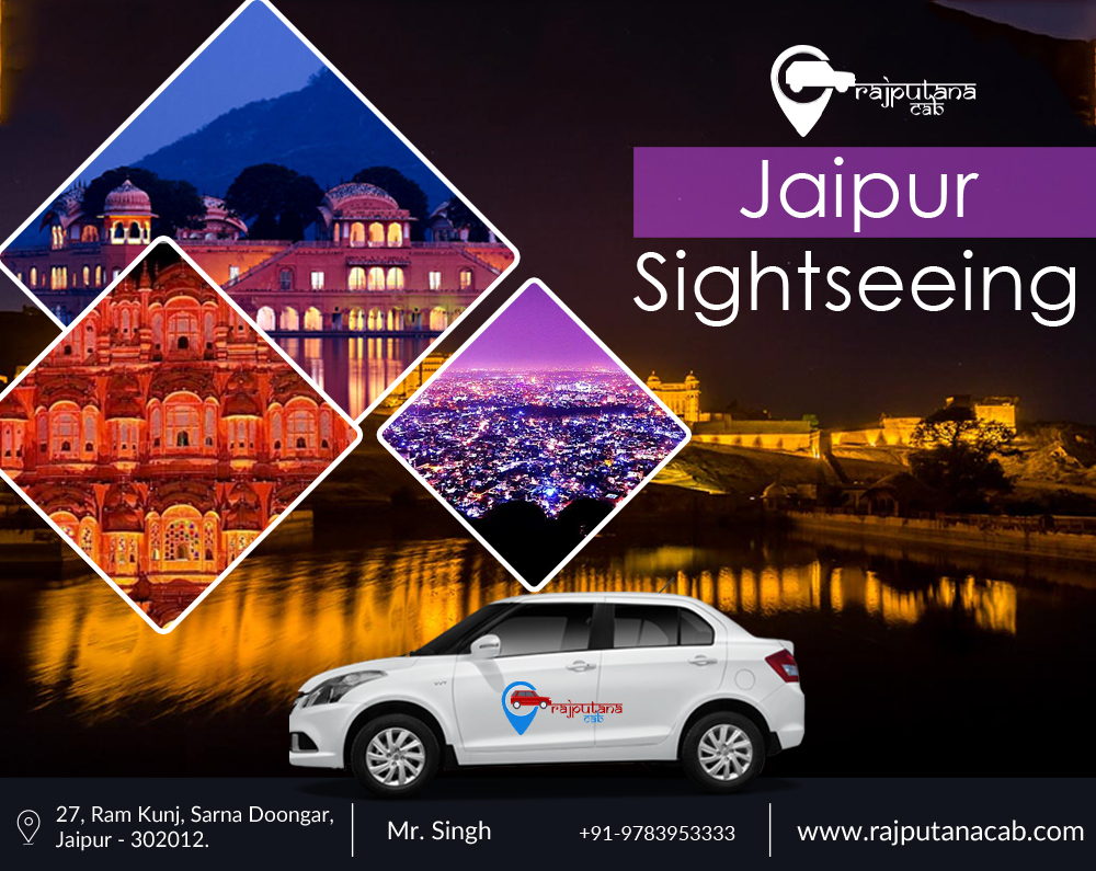 Jaipur Sightseeing Taxi | Best Jaipur sightseeing cab