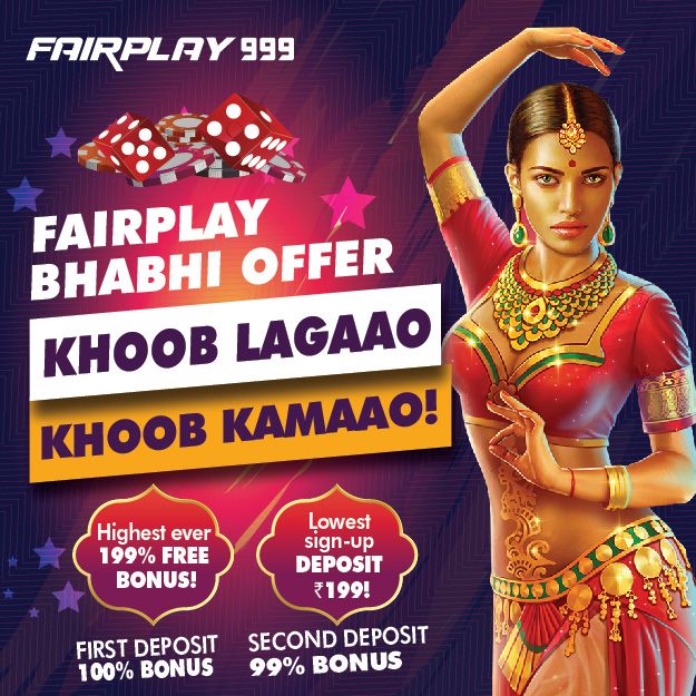 New Year Offer. 199% FREE Bonus! Play & Win At Fairplay999