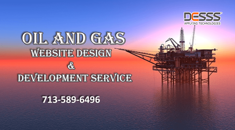Oil and Gas Website Design Houston