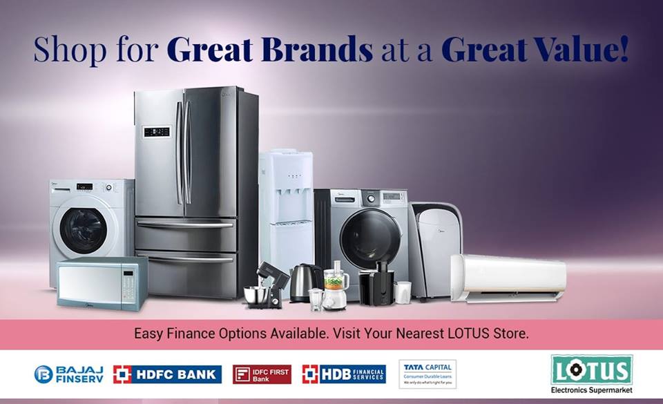 Best platform for online shopping in India- Lotus Electronics.