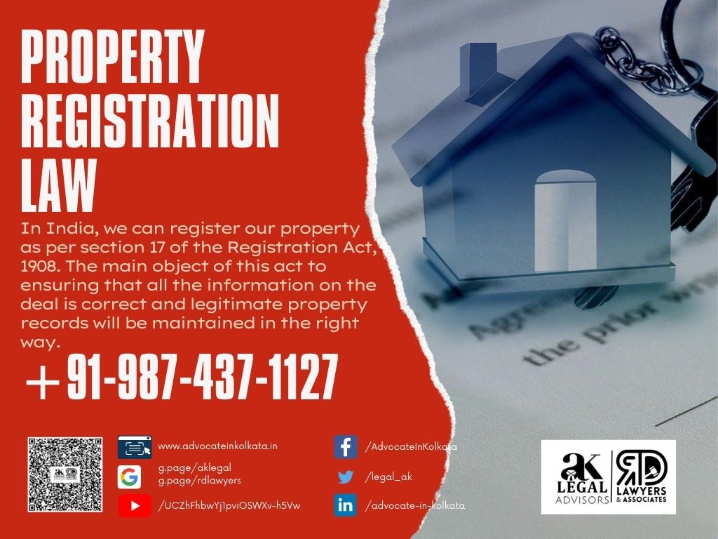 Property registration lawyers in Kolkata RD Lawyers & Associates Advocate Anulekha Maity