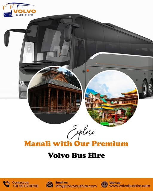 Comfortable Volvo Bus Hire Services in Jaipur