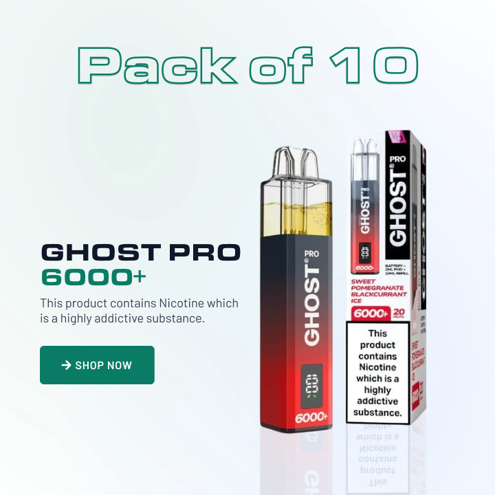 Buy GhostPro Vapes Netherlands – Long-Lasting Disposable