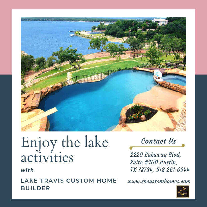 Feel the beautiful views with Lake Travis custom home builder