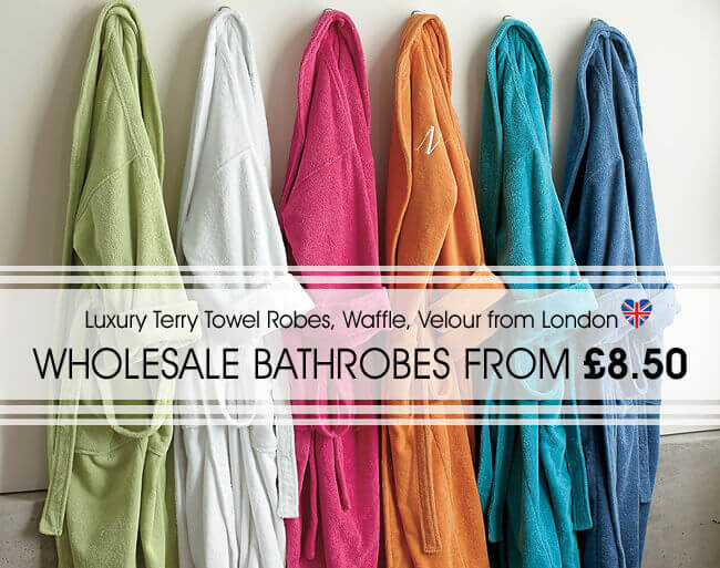 Buy Unique Bathrobes Online in the UK at Wholesale Price