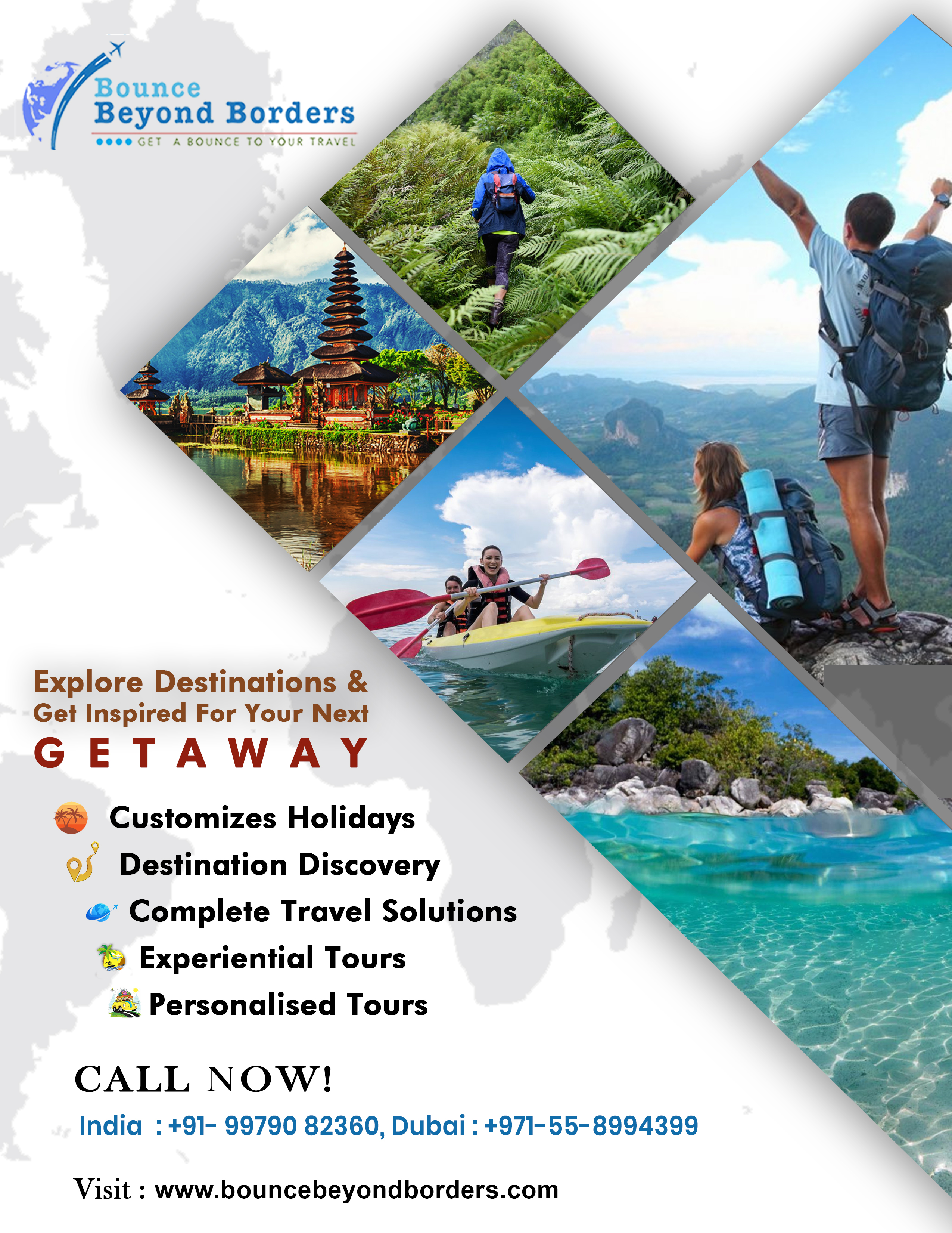 Bounce Beyond Borders | Customized Tours & Travel