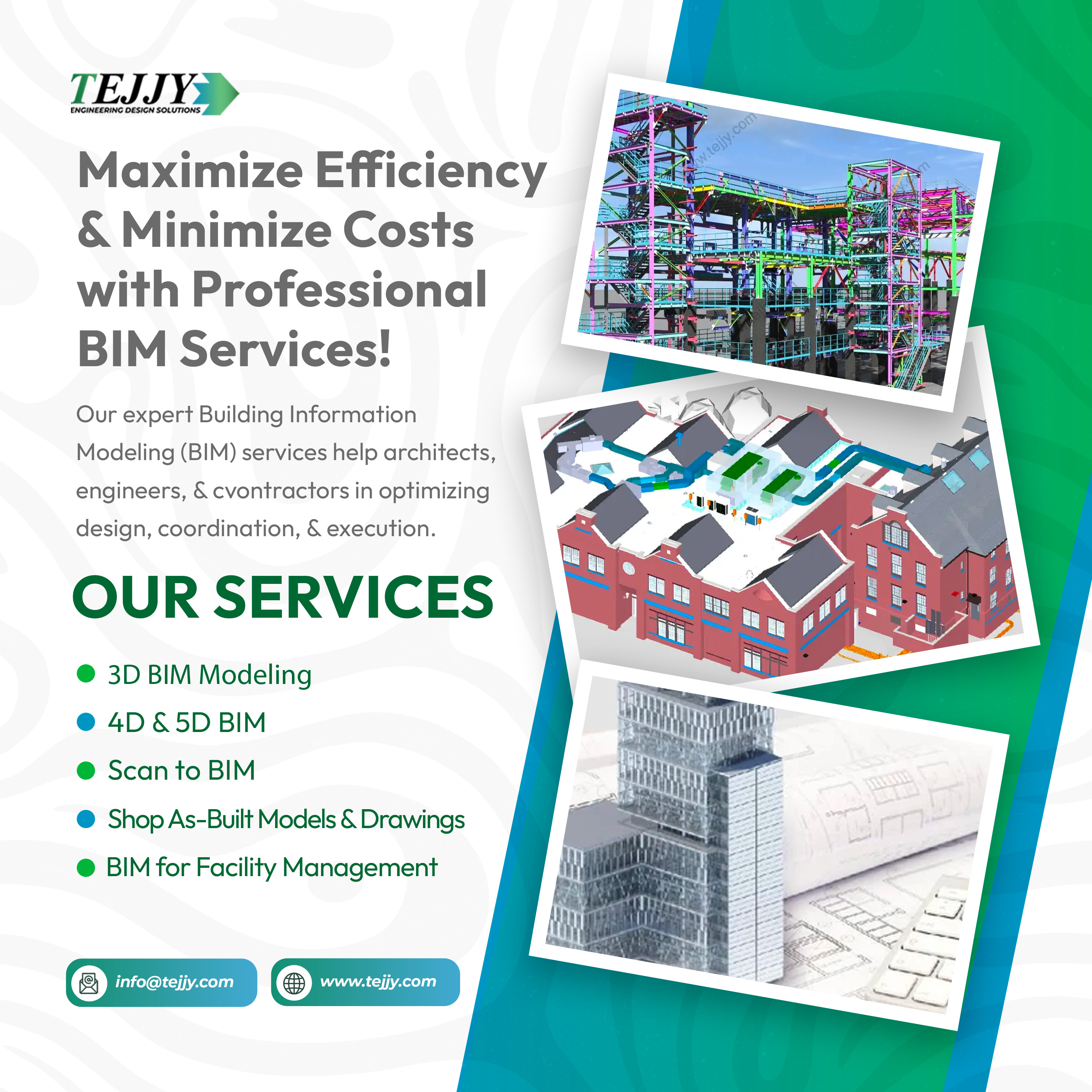 Maximize Efficiency & Minimize Costs with Professional BIM Services!