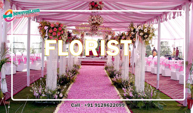 Wedding Florist designer in Patna - Flower decorators in Patna with bowevent.