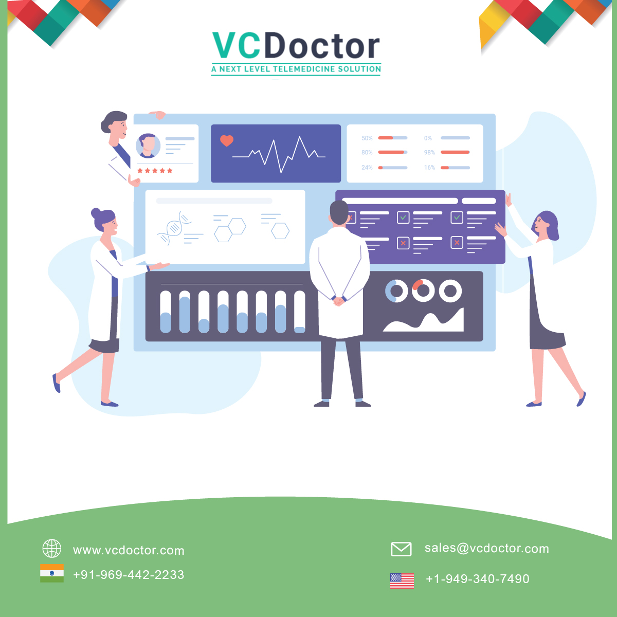 VCDoctor - HIPAA Compliant Telemedicine Software