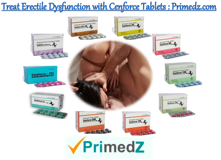 Cenforce Pill – Help To Overcome ED Issue